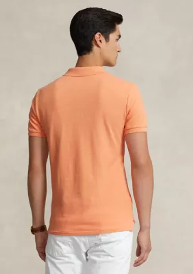 Custom Slim Fit Mesh Polo