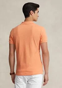 Custom Slim Fit Mesh Polo