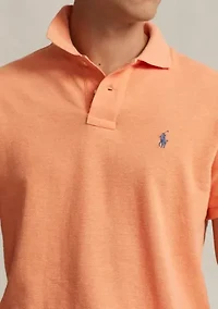 Custom Slim Fit Mesh Polo
