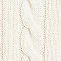 Cotton Cable Knit Driver Long Sleeve Sweater