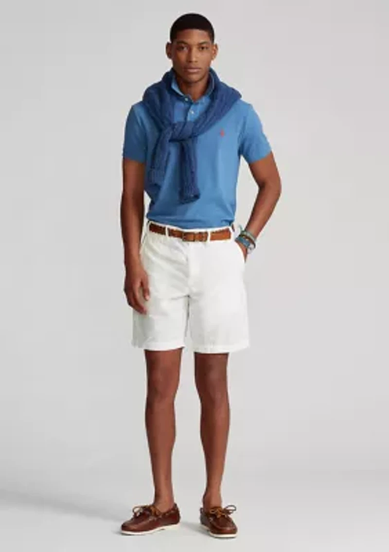 8.5 Inch Classic Fit Chino Shorts