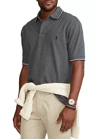 Big & Tall Mesh Polo Shirt