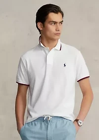 Classic Fit Mesh Polo Shirt