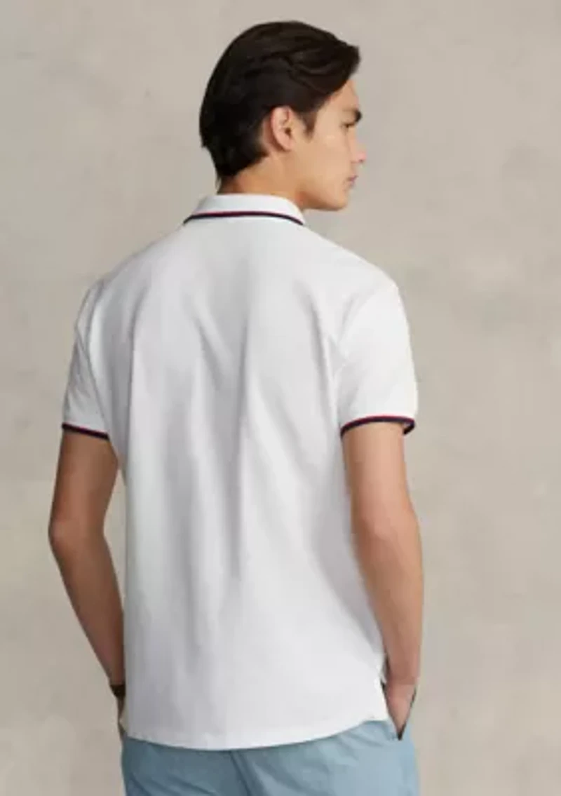 Classic Fit Mesh Polo Shirt