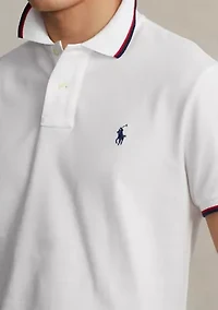 Classic Fit Mesh Polo Shirt