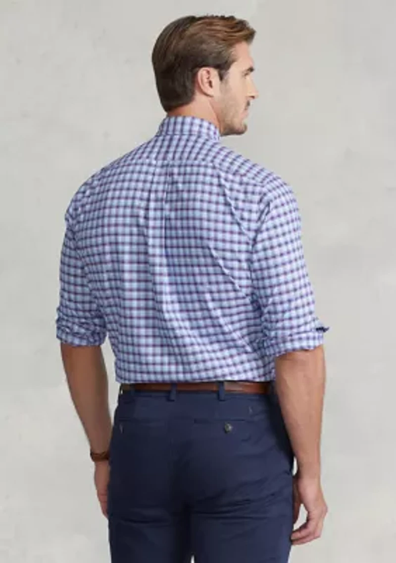 Big & Tall Plaid Oxford Shirt