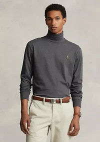 Cotton Interlock Turtleneck