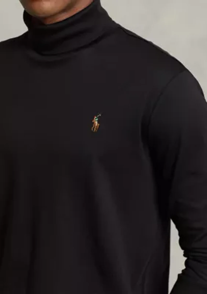 Cotton Interlock Turtleneck