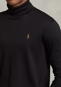 Cotton Interlock Turtleneck