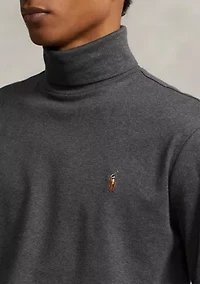 Cotton Interlock Turtleneck