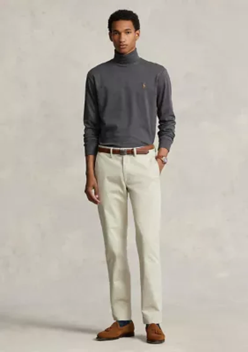 Cotton Interlock Turtleneck