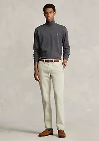 Cotton Interlock Turtleneck