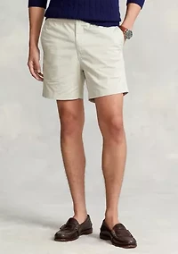 6 Inch Polo Prepster Stretch Twill Shorts