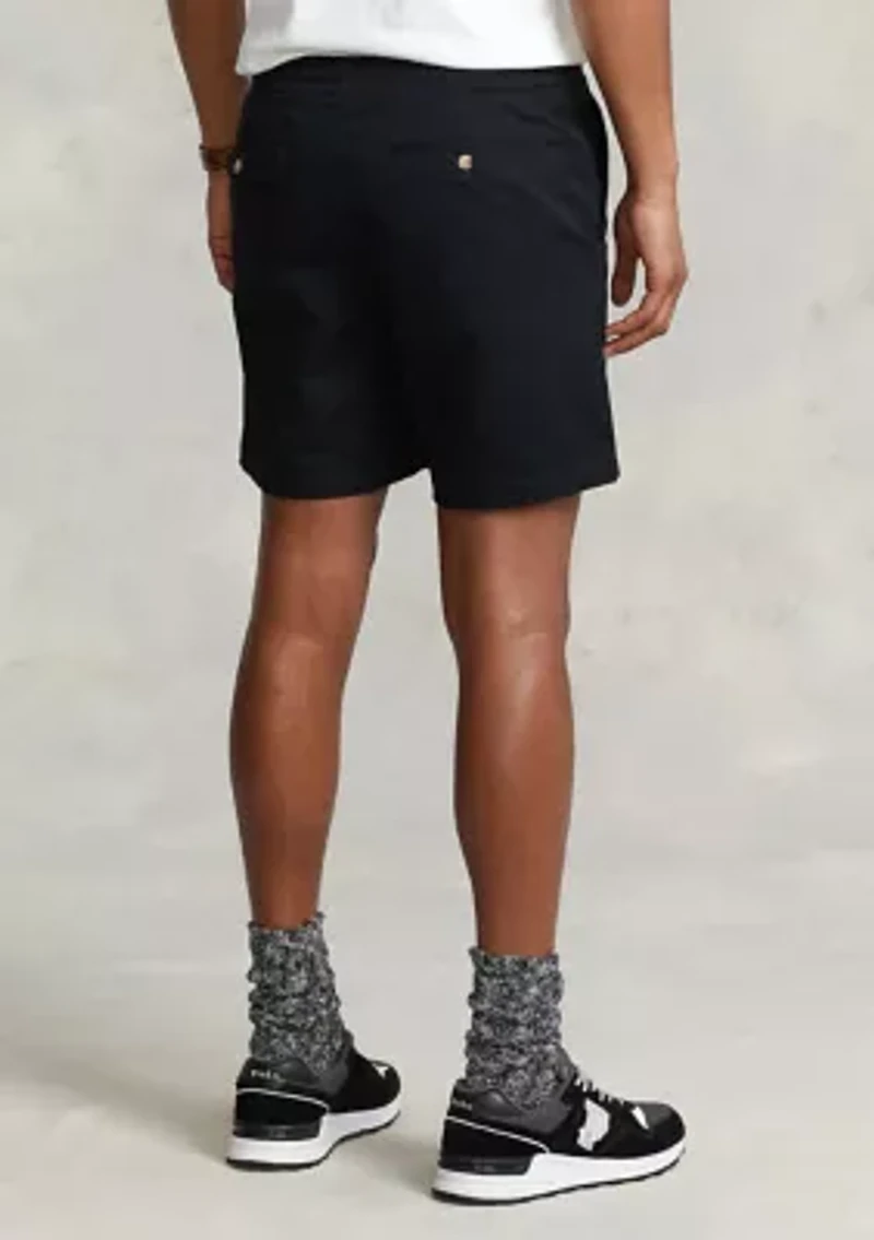 6 Inch Polo Prepster Stretch Twill Shorts