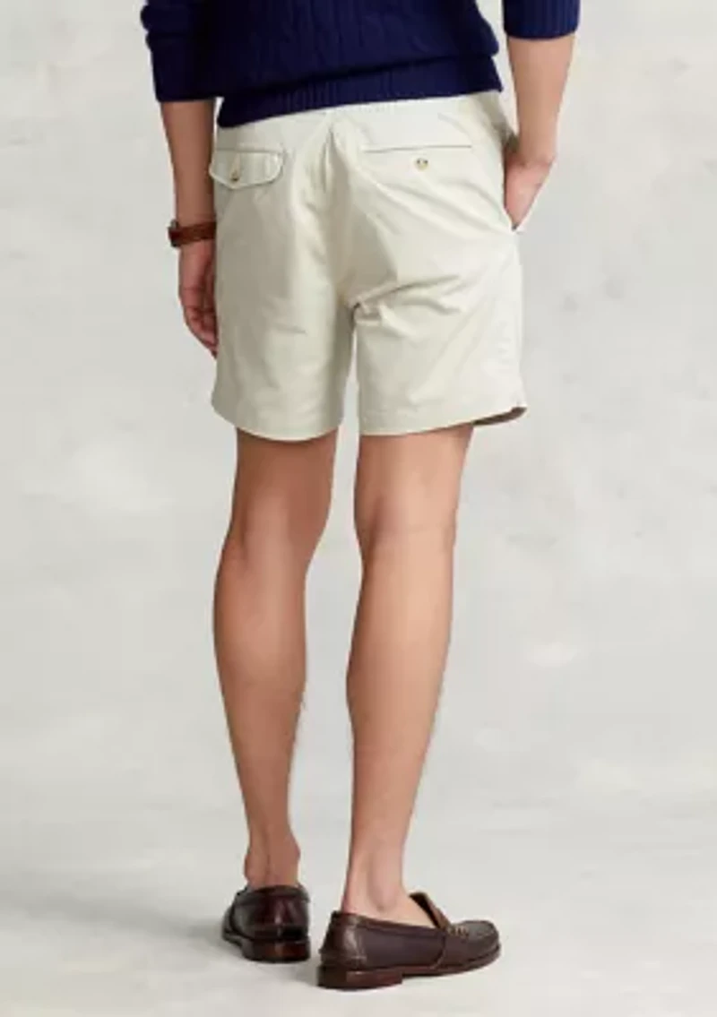 6 Inch Polo Prepster Stretch Twill Shorts