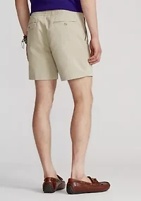 6 Inch Polo Prepster Stretch Twill Shorts