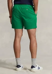 6 Inch Polo Prepster Stretch Twill Shorts