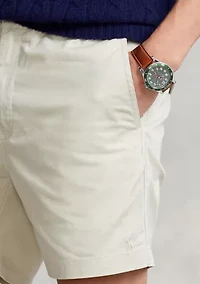 6 Inch Polo Prepster Stretch Twill Shorts