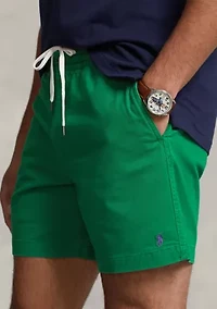 6 Inch Polo Prepster Stretch Twill Shorts