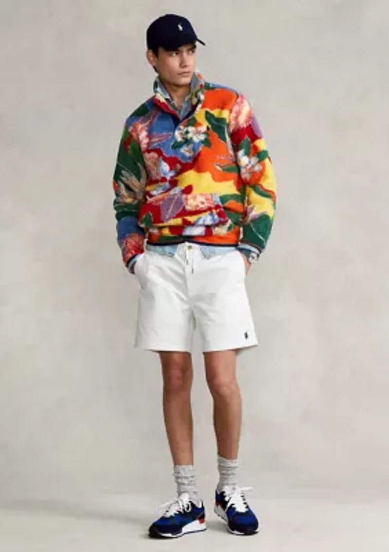 6 Inch Polo Prepster Stretch Twill Shorts