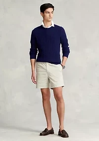 6 Inch Polo Prepster Stretch Twill Shorts