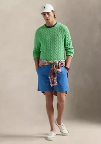 6 Inch Polo Prepster Stretch Twill Shorts