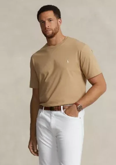 Big & Tall Jersey Crewneck T-Shirt