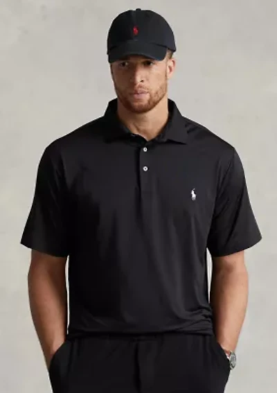 Big & Tall Performance Stretch Jersey Polo Shirt
