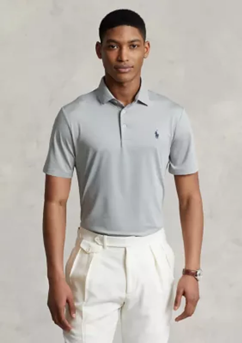 Big & Tall Performance Stretch Jersey Polo Shirt