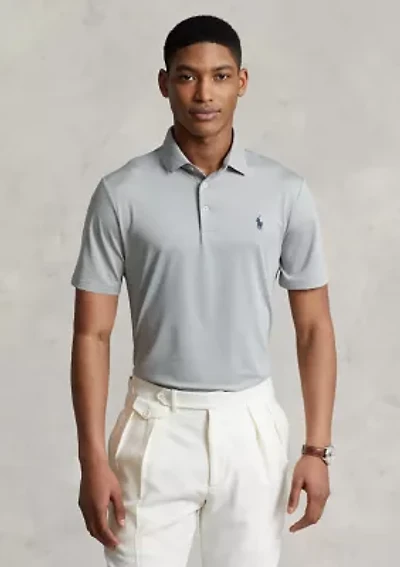 Big & Tall Performance Stretch Jersey Polo Shirt