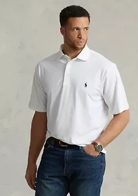 Big & Tall Performance Stretch Jersey Polo Shirt