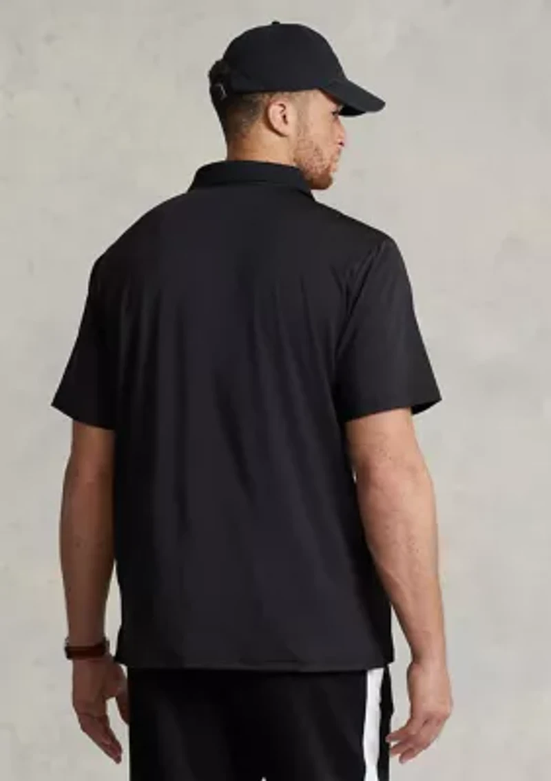 Big & Tall Performance Stretch Jersey Polo Shirt