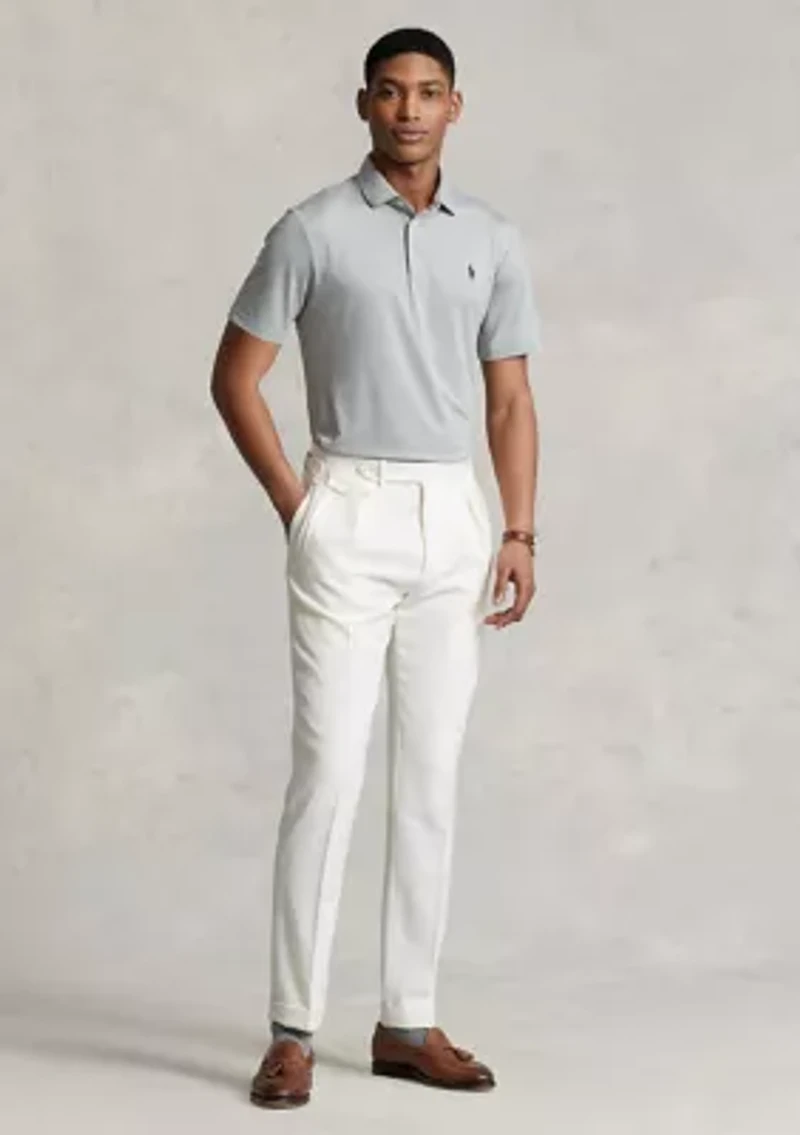 Big & Tall Performance Stretch Jersey Polo Shirt