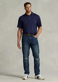 Big & Tall Performance Stretch Jersey Polo Shirt
