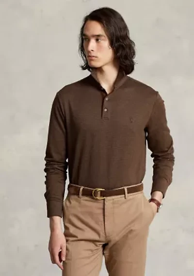 Custom Slim Fit Jersey Popover Shirt