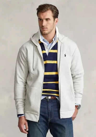 Big & Tall Double Knit Full Zip Hoodie