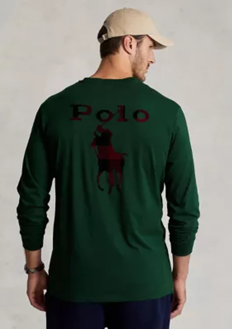 Big & Tall Jersey Long Sleeve T-Shirt