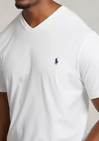 Big & Tall Cotton Jersey V-Neck T-Shirt