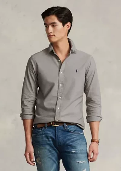 Classic Fit Garment Dyed Oxford Shirt