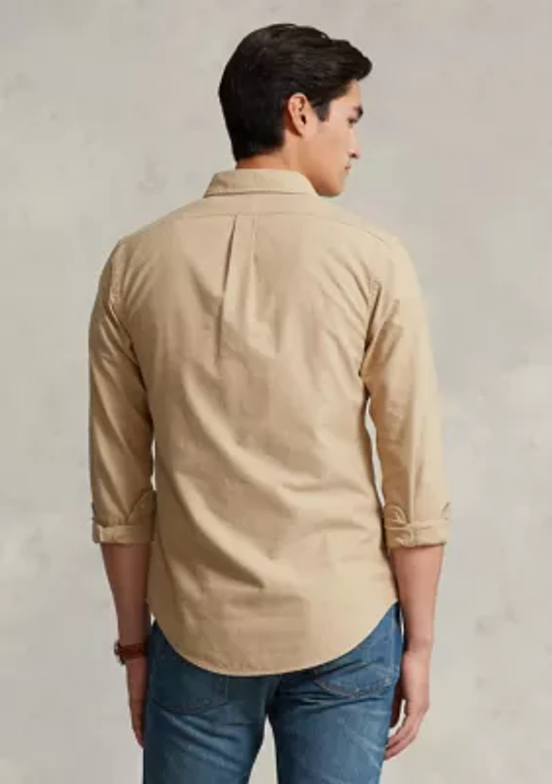 Classic Fit Garment Dyed Oxford Shirt