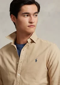 Classic Fit Garment Dyed Oxford Shirt