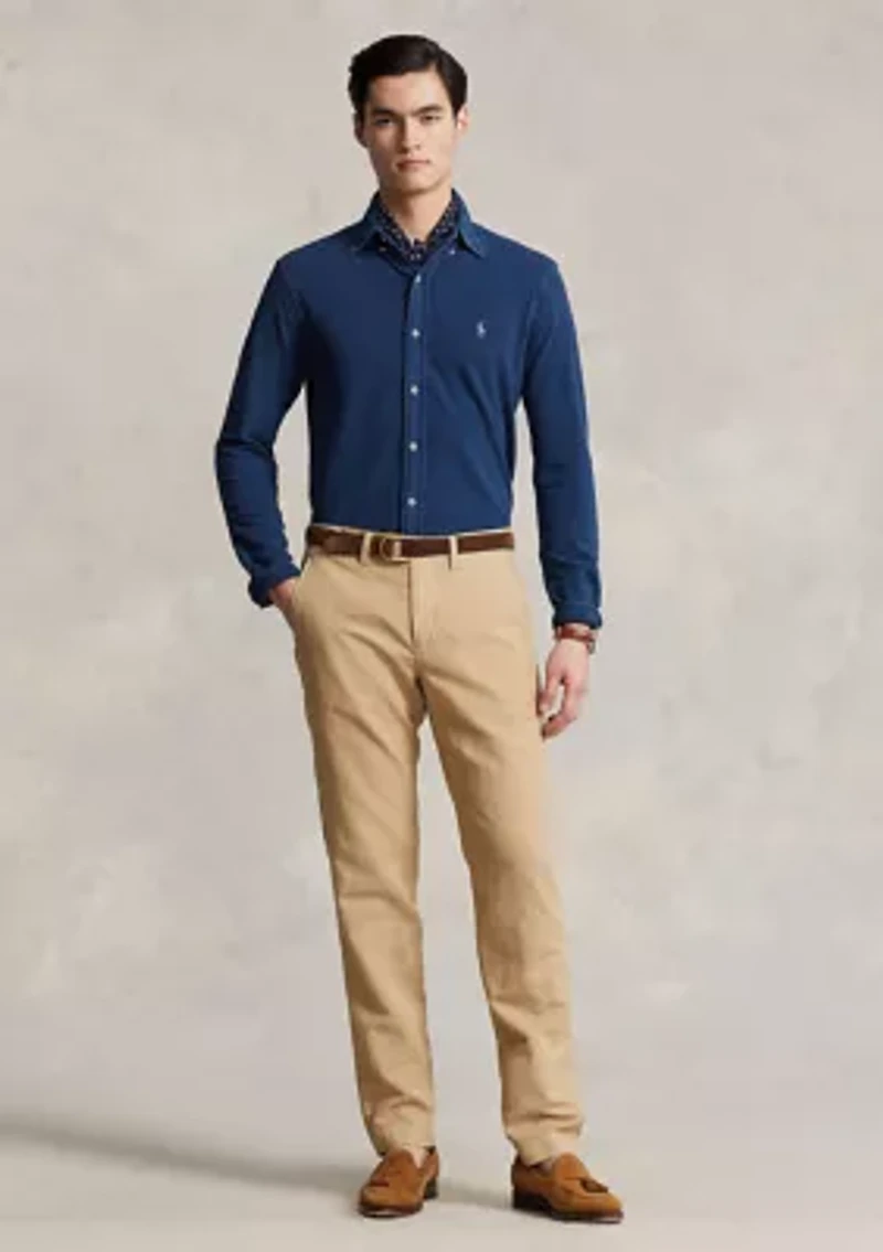 Classic Fit Linen-Blend Pants