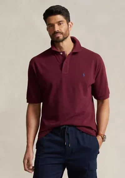 Big & Tall Classic Fit Mesh Polo Shirt