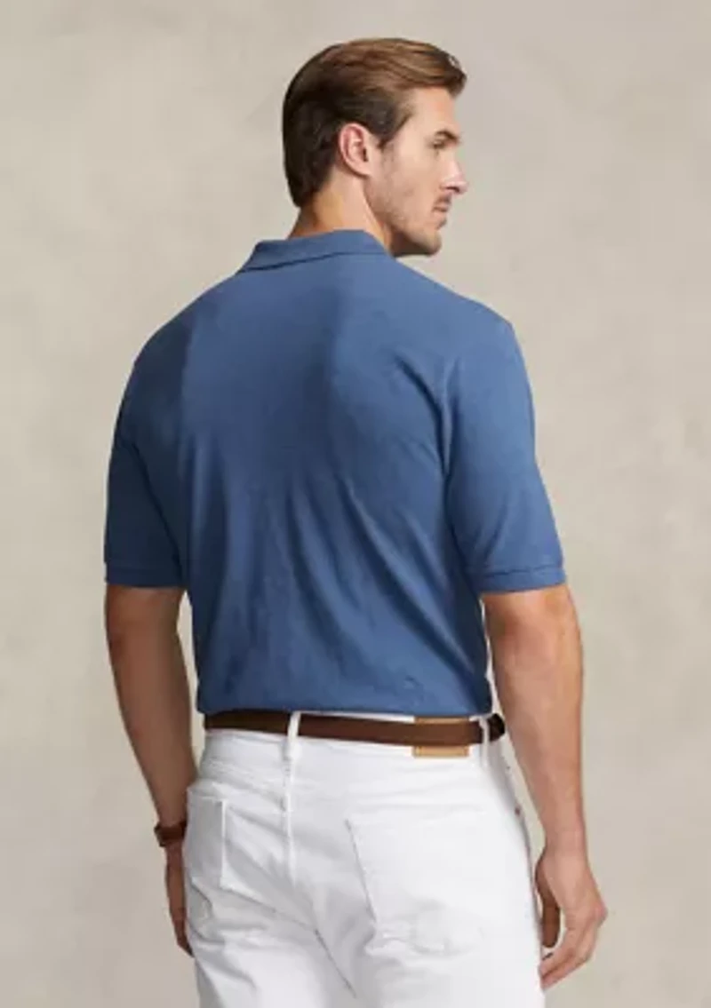 Big & Tall Classic Fit Mesh Polo Shirt