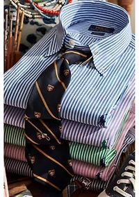 Classic Fit Stretch Cotton Shirt