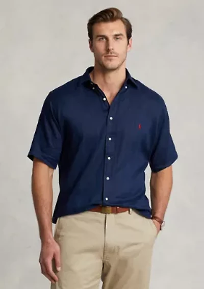 Big & Tall Lightweight Linen Shirt