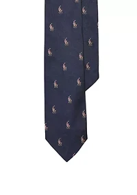 Polo Pony Silk Tie