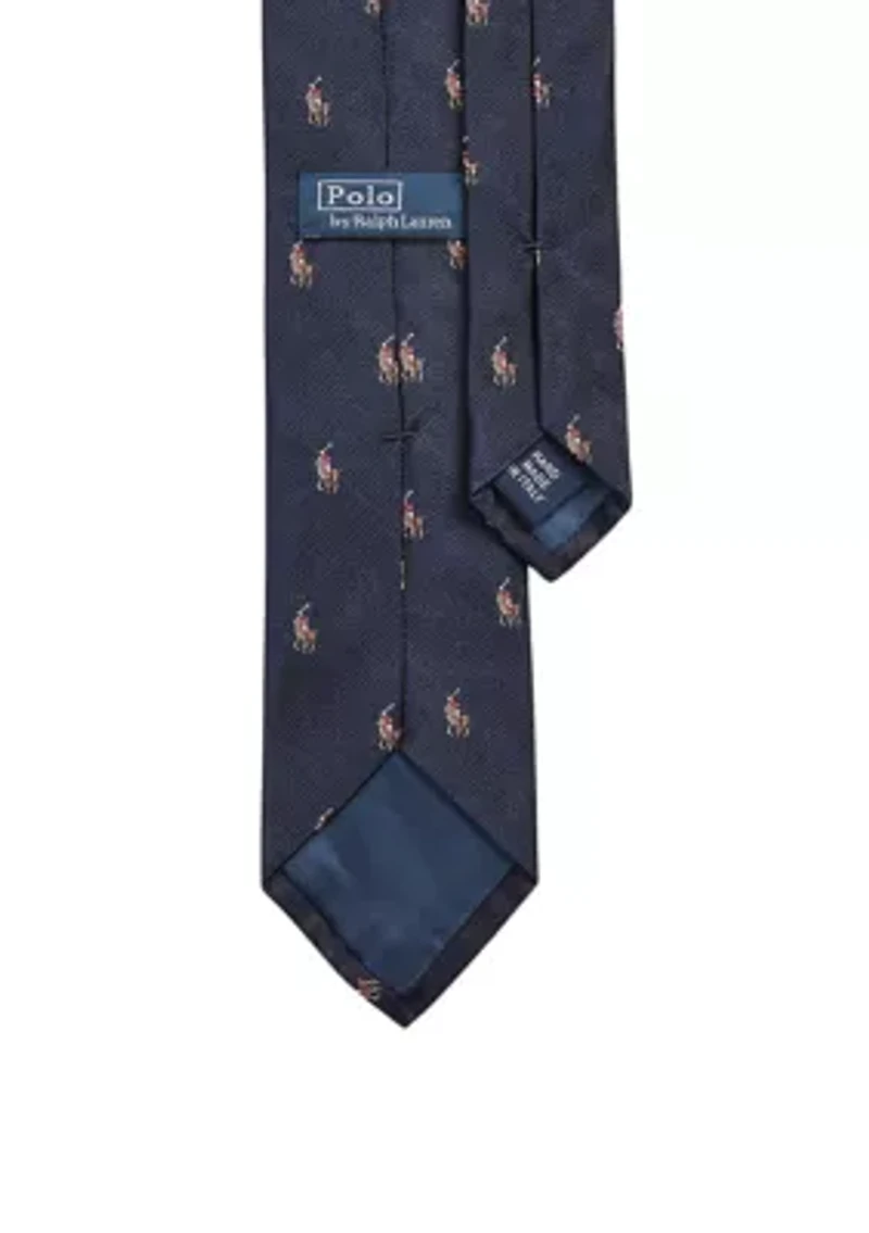 Polo Pony Silk Tie