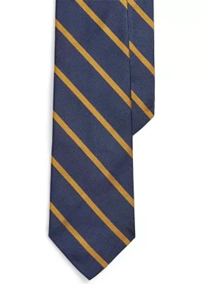 Striped Silk Repp Tie