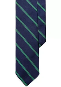 Striped Silk Repp Tie